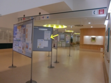 1階フロア掲示