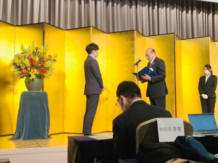 当院の臨床工学技士が「川崎忠行賞」を受賞しました